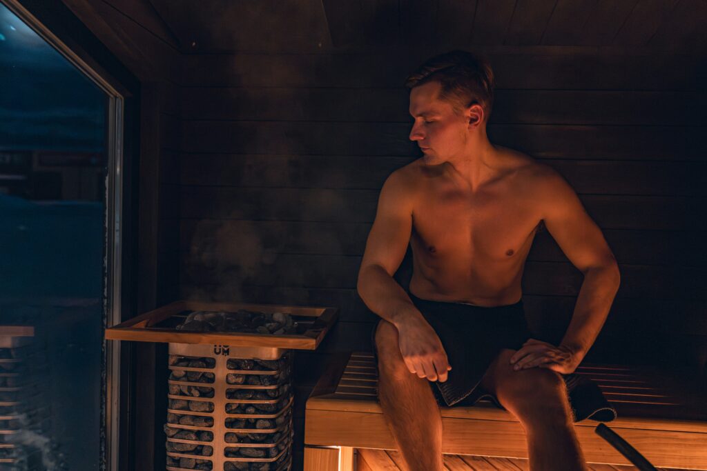 sèche en sports de combat sauna